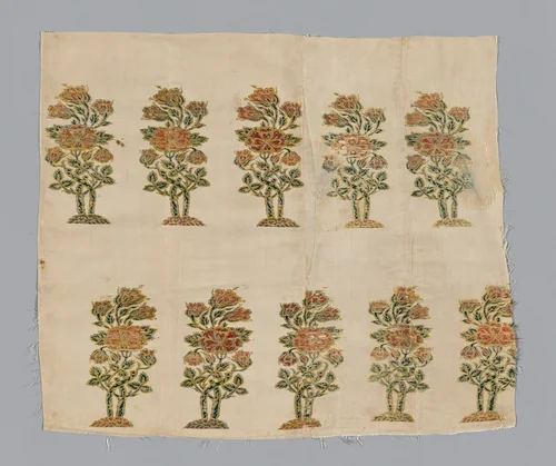 Fragment by Iran, textile, 1675-1700