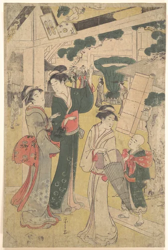 Print by Chōbunsai Eishi (鳥文斎栄之), print, 1756-1829