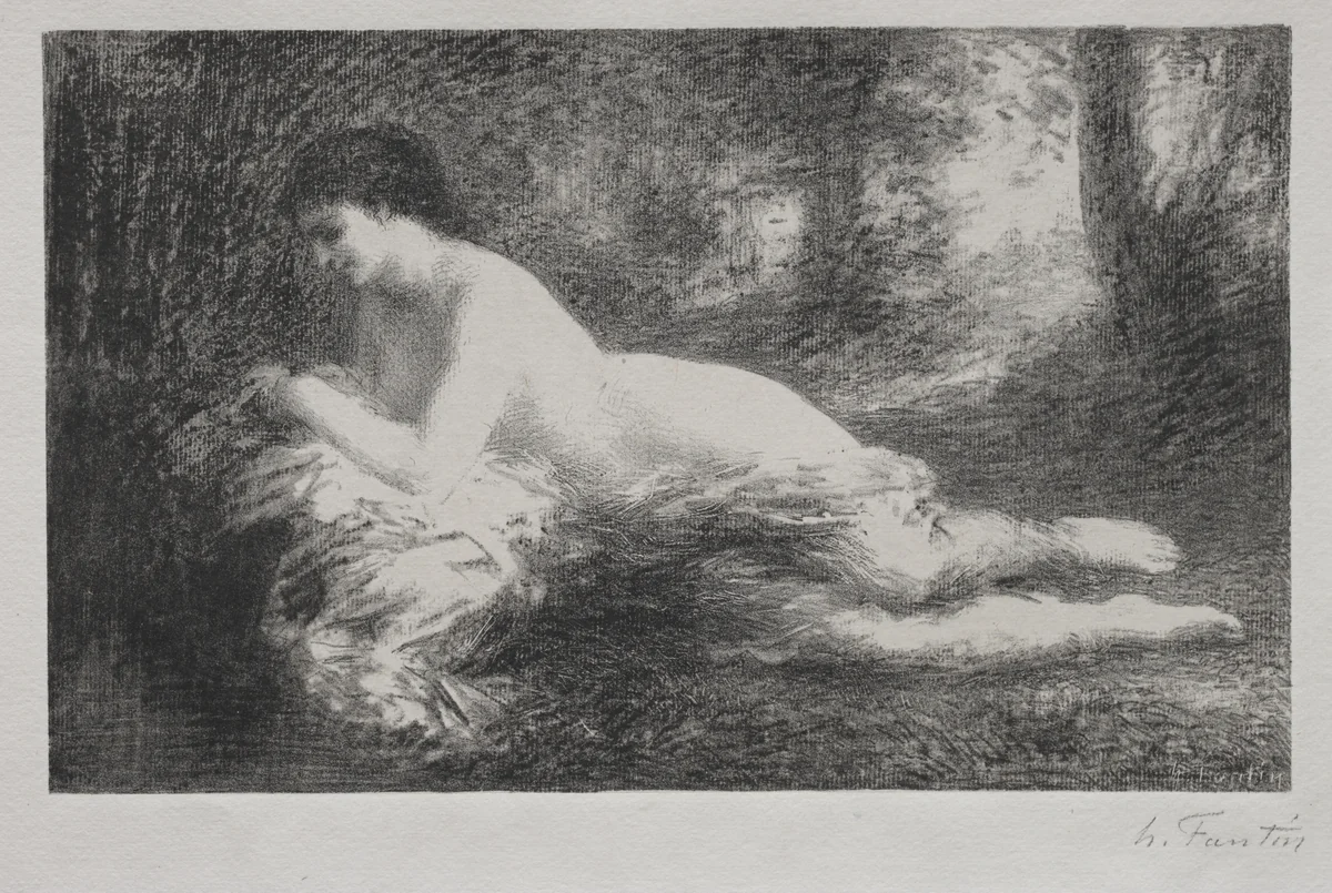 Réverie by Henri Fantin-Latour, print, 1903