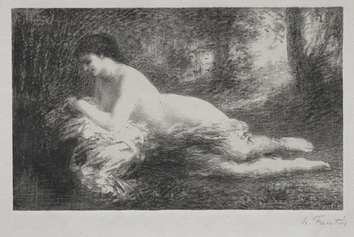 Réverie by Henri Fantin-Latour, print, 1903