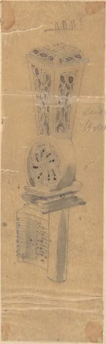 Ornament by Richardson Ellson, drawing, 1875-1885