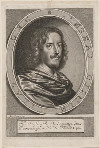 Henry Carey, Earl of Monmouth by William Faithorne, print, 1656