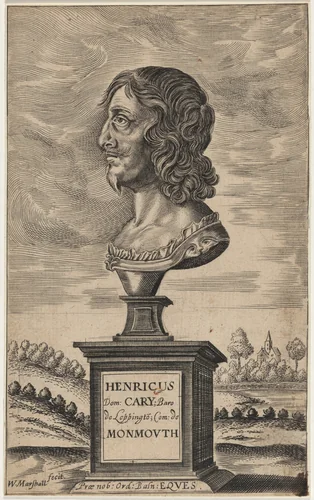 Henry Cary by William Marshall, print, 1569-1677