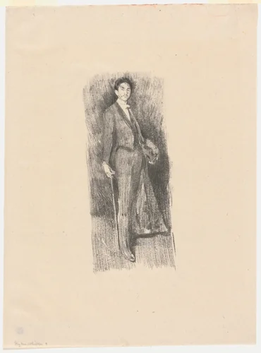 Count Robert de Montesquiou by Beatrix Godwin Whistler, print, 1894