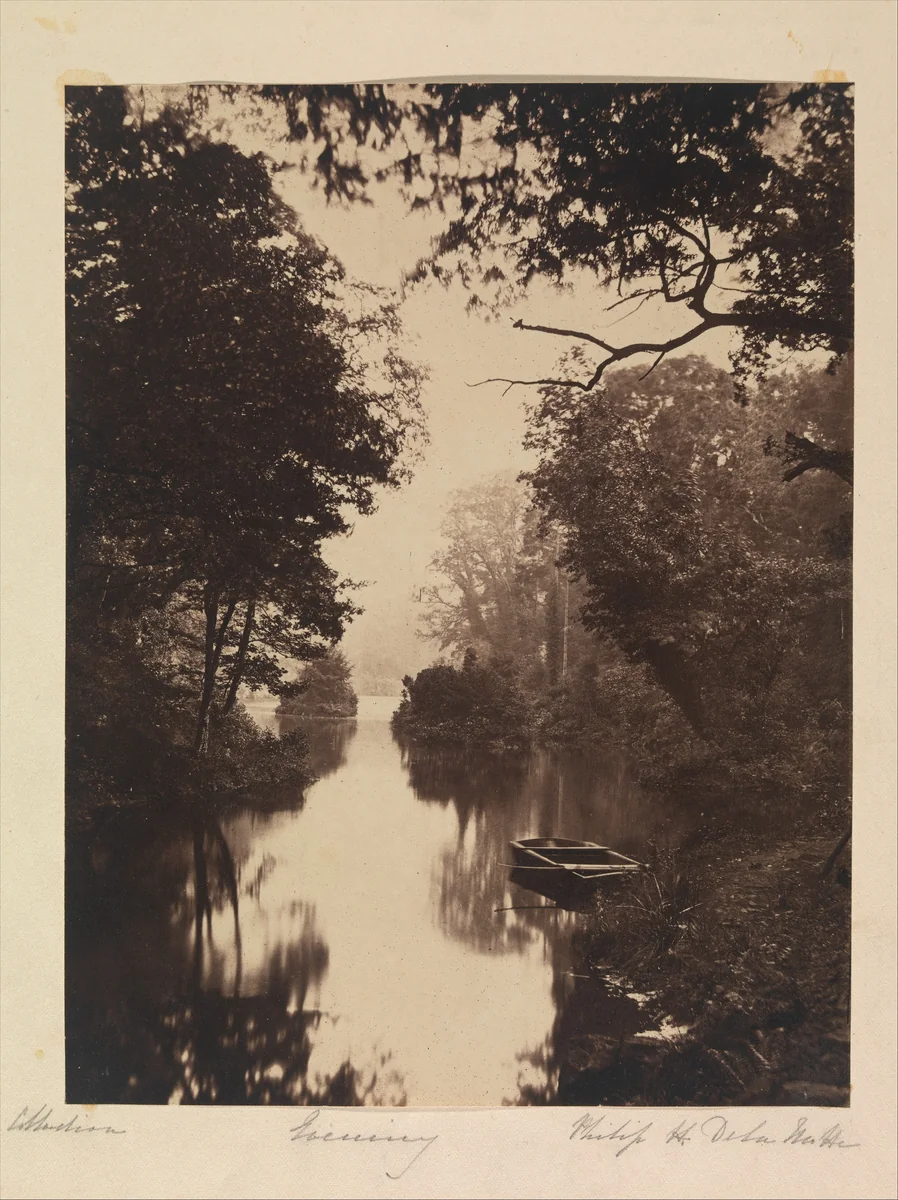 Evening by Philip Henry Delamotte, photograph, 1854