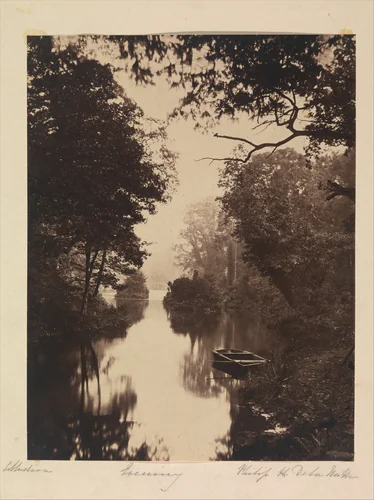 Evening by Philip Henry Delamotte, photograph, 1854