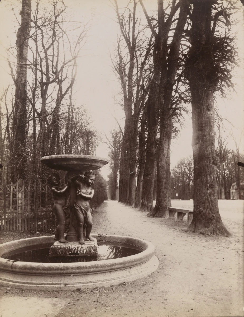 Versailles. Coin de Parc by Eugène Atget, photograph, 1902
