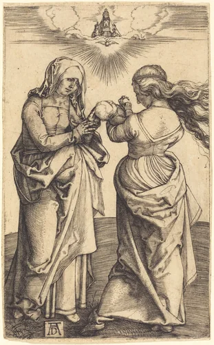 The Virgin and Child with Saint Anne by Albrecht Dürer, print, 1500