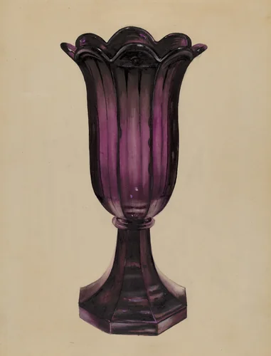 Vase by John Tarantino, index of american design, 1936