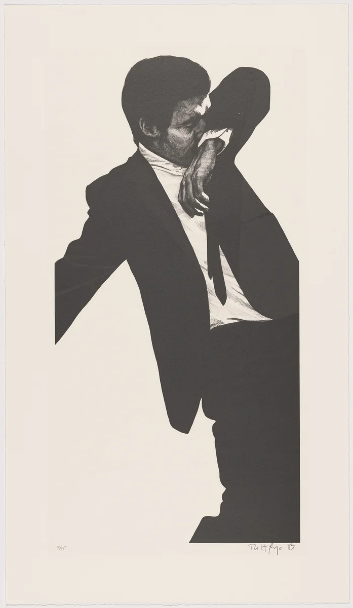 Mark by Robert Longo, print, 1983