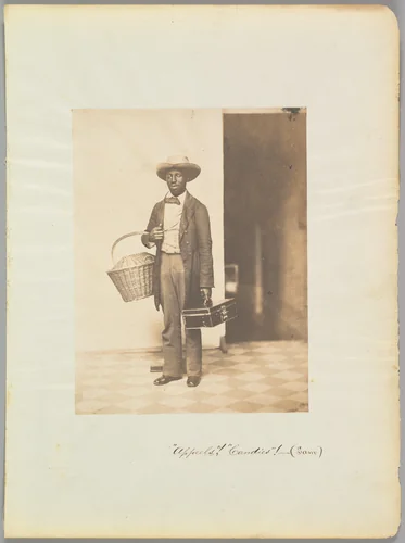 Sam (Campus Vendor, from a Yale Class Album) by George Kendall Warren, photograph, 1856-1860