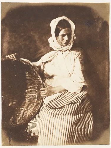 Newhaven Fishwife by Hill and Adamson, photograph, 1843-1847