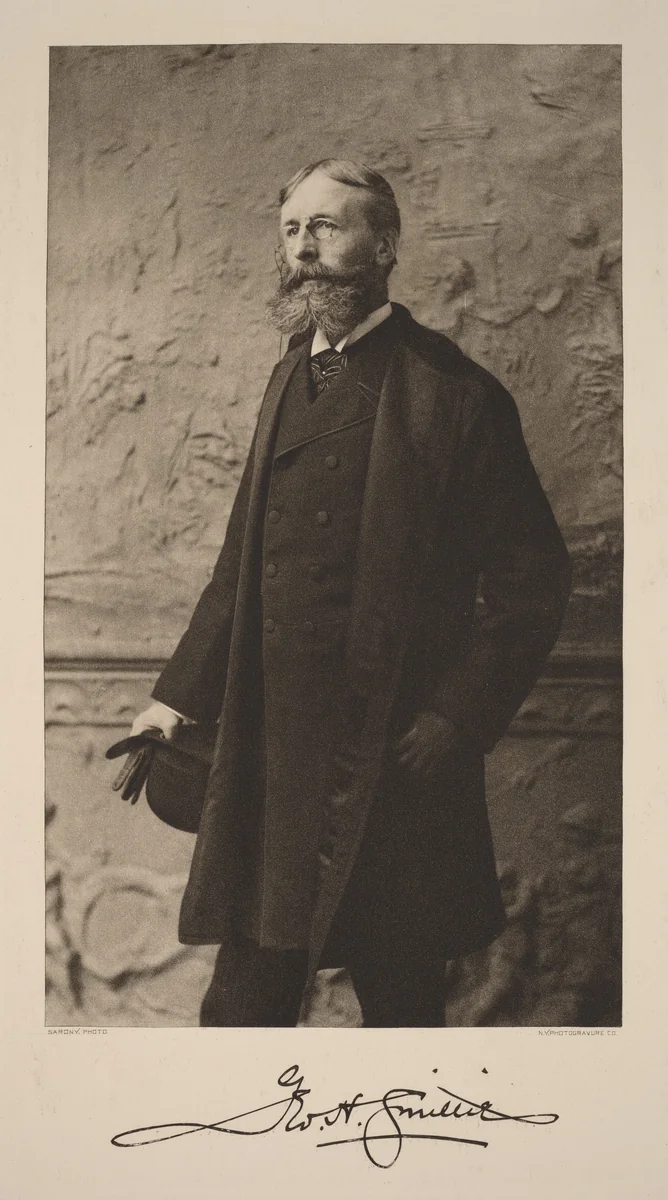 George Henry Smillie (1840-1921) by Napoleon Sarony, print, 1890