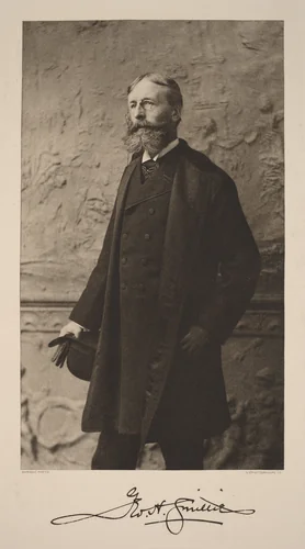George Henry Smillie (1840-1921) by Napoleon Sarony, print, 1890