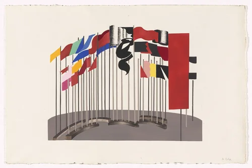 Faust from Alexandra Exter: Stage Sets (Alexandra Exter: Décors de théâtre) by Alexandra Exter, print, 1927