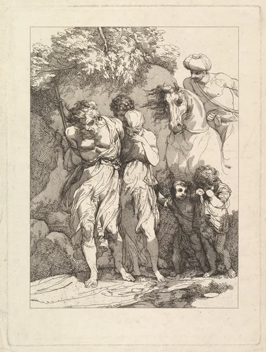 A Captive Family by Robert Blyth, print, 1778-1788