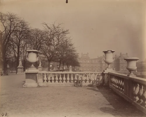 Luxembourg by Eugène Atget, photograph, 1901