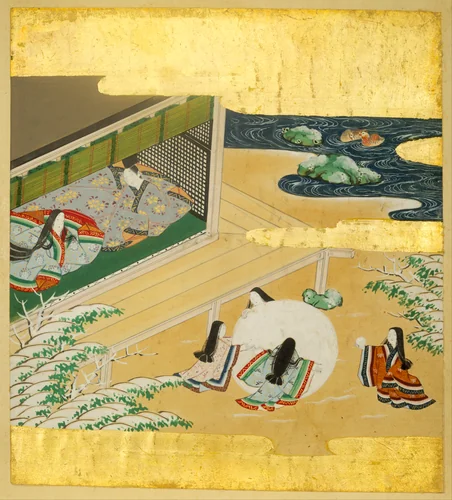 The Tale of Genji (Genji Monogatari) by Tosa Mitsusada, painting, 1738-1806