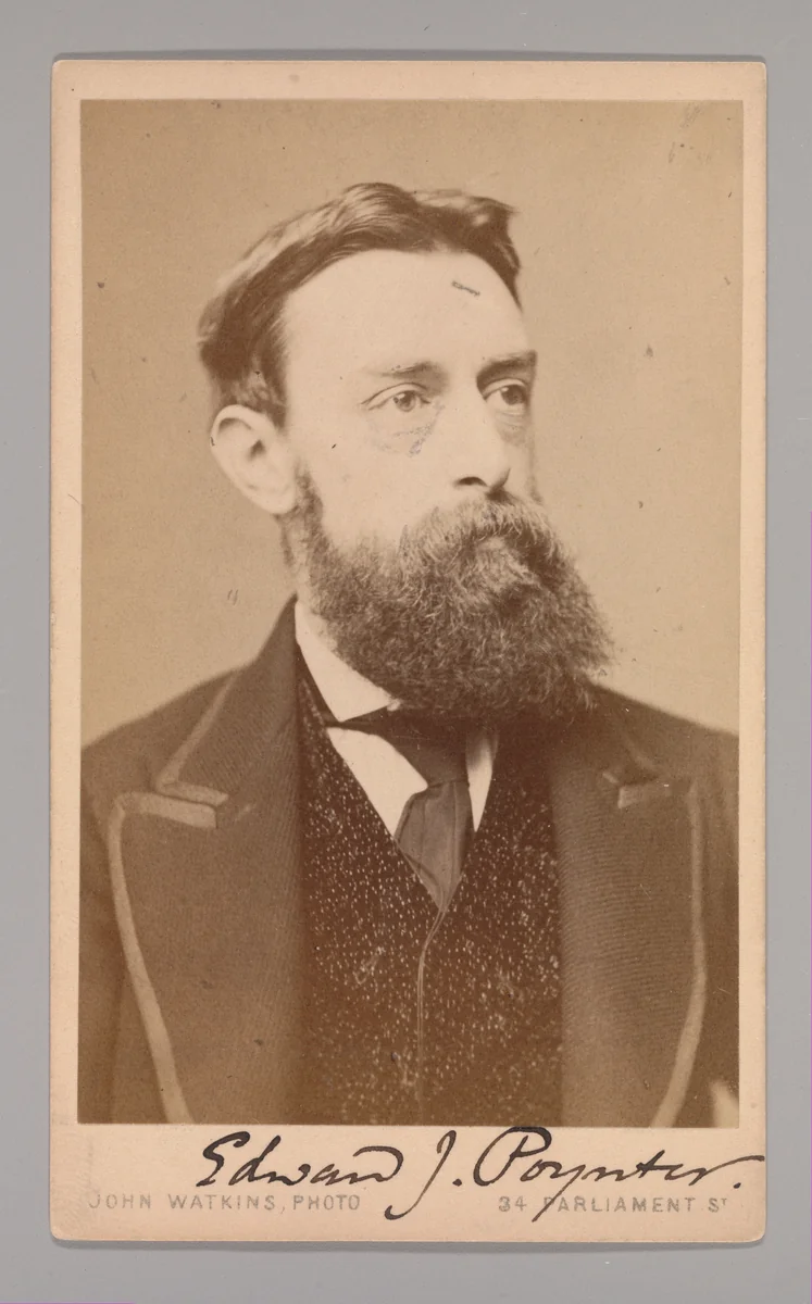 [Edward John Poynter] by John and Charles Watkins, photograph, 1860-1869
