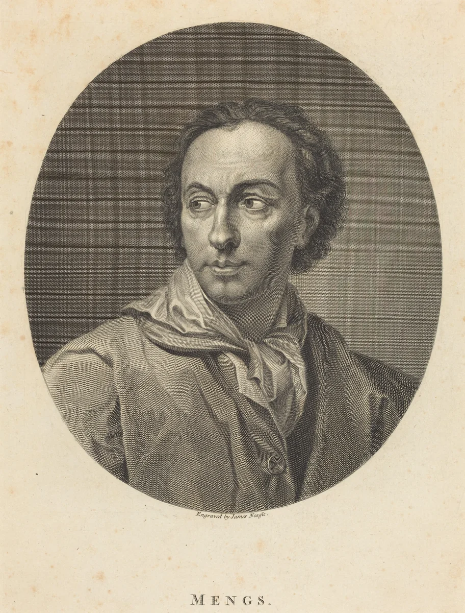 Anton Raphael Mengs by James Neagle, print, 1769-1822