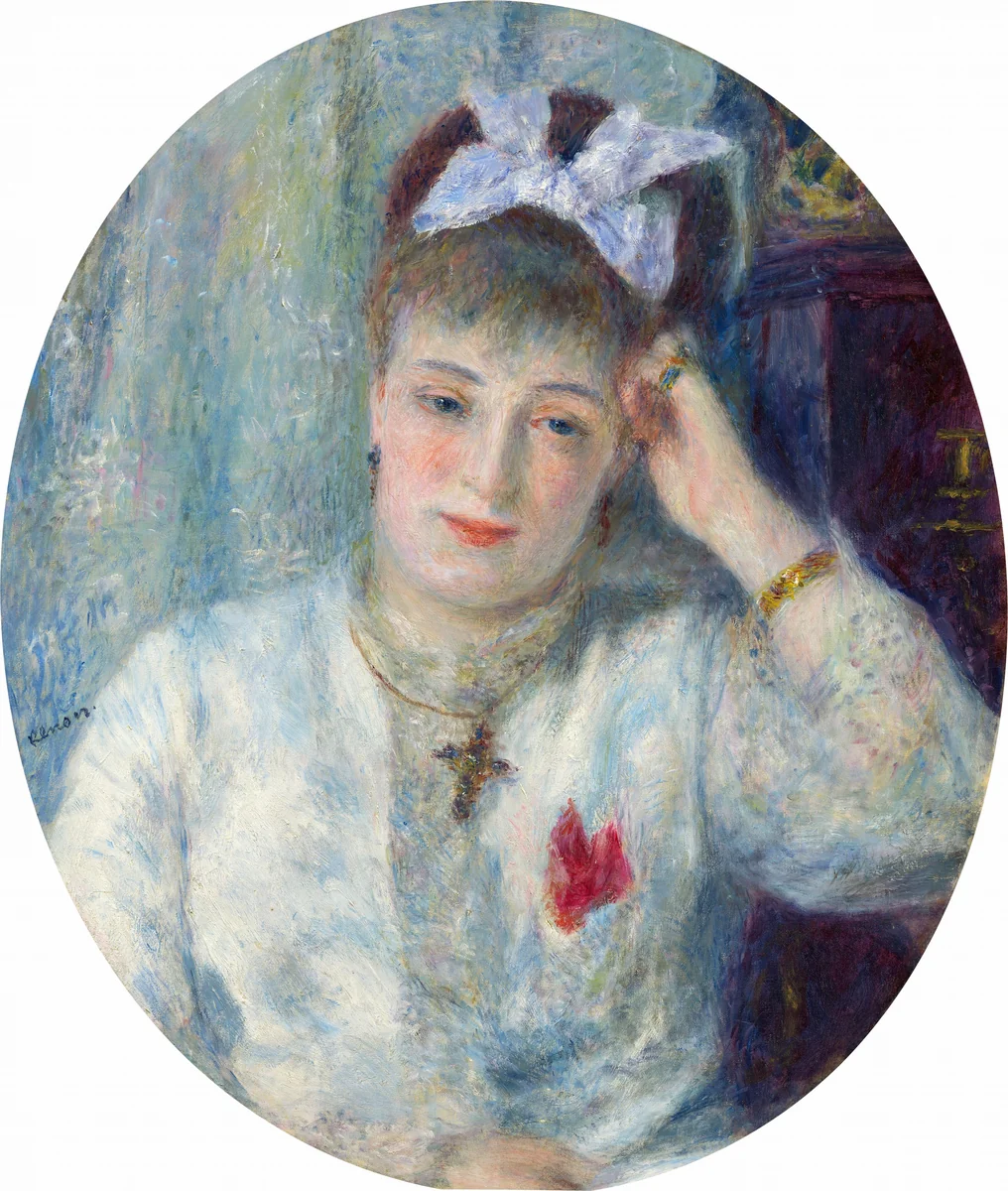Marie Murer by Auguste Renoir, painting, 1877