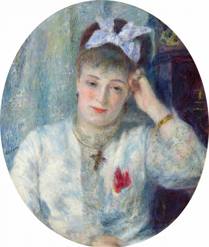 Marie Murer by Auguste Renoir, painting, 1877