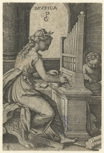 Muziek by Unknown, print, 1539-1543