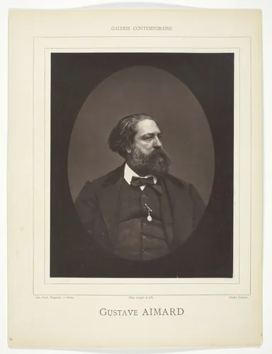 Gustave Aimard by Etienne Carjat, photograph, 1871-1879