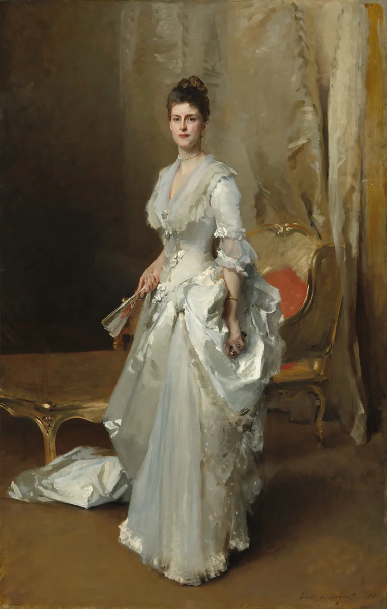 Margaret Stuyvesant Rutherfurd White (Mrs. Henry White) by John Singer Sargent, painting, 1883