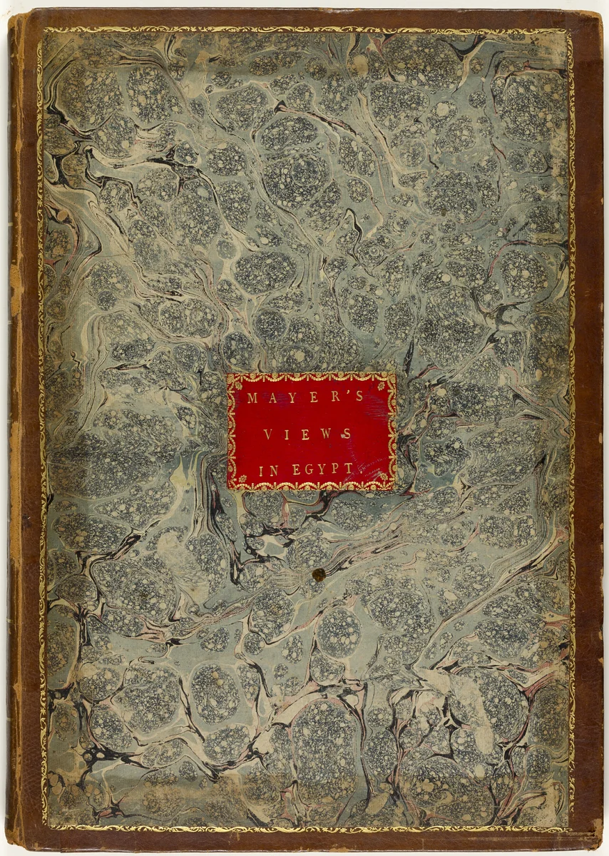 Views in Egypt (text) by Luigi Mayer, book, 1801