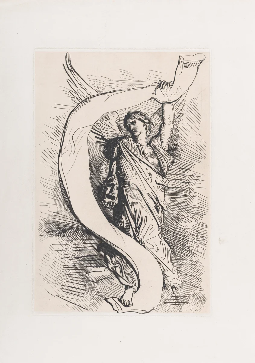 Frontispiece, from Othello by Théodore Chassériau, print, 1900