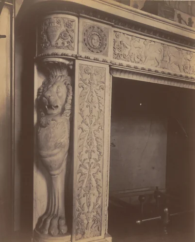 Louvre (cheminée) by Eugène Atget, photograph, 1908