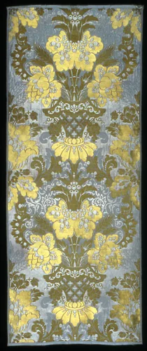 Panel by Mathevon et Bouvard, textile, 1860-1880