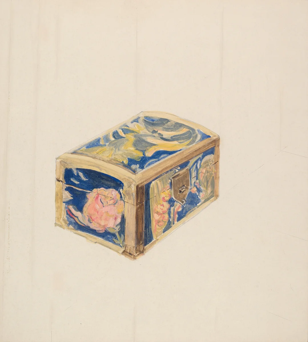 Box by Frank Fumagalli, index of american design, 1935-1942