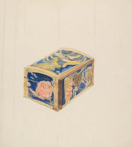 Box by Frank Fumagalli, index of american design, 1935-1942