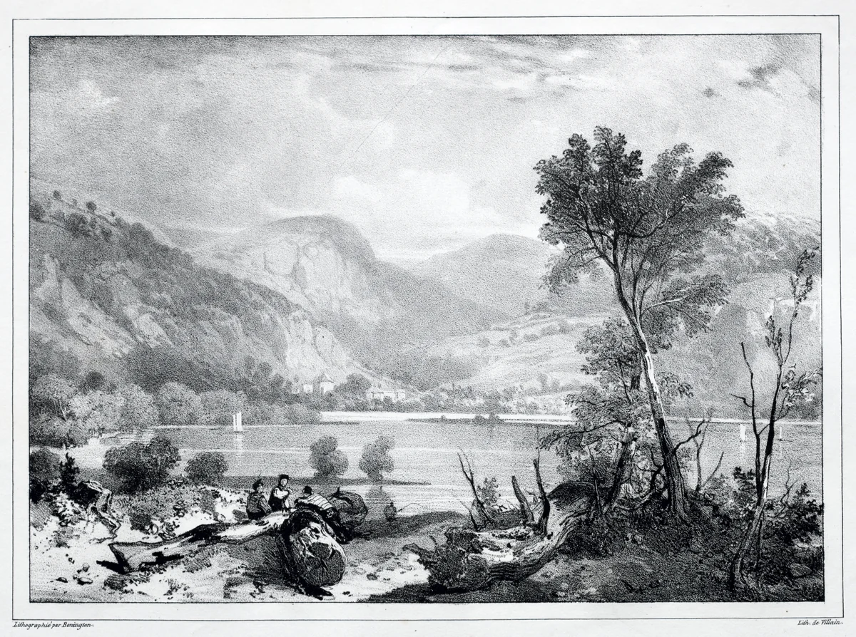 Lochkillin by Richard Parkes Bonington, print, 1826