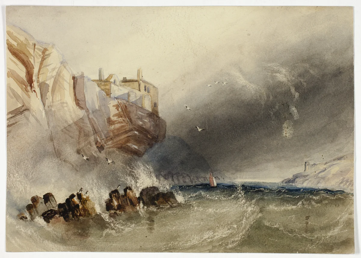 Duanle Castle by Henry Barlow Carter, painting, 1815-1867