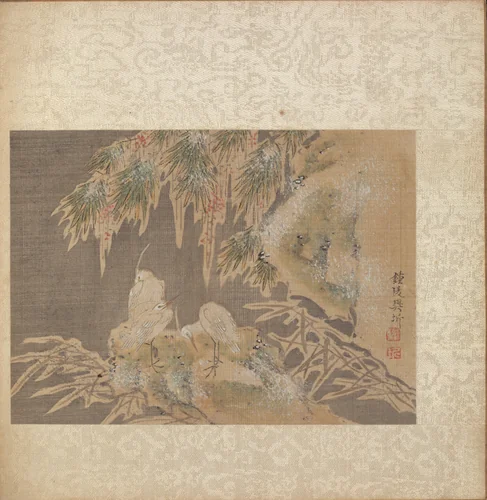 Album of Miscellaneous Subjects, Leaf 10 by Fan Qi, painting, 1650-1655