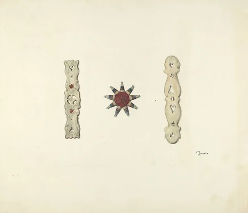 Hair Ornaments by Jerry Guinta, index of american design, 1939