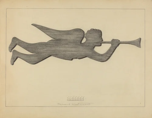 Weather Vane by Bernard Westmacott, index of american design, 1936
