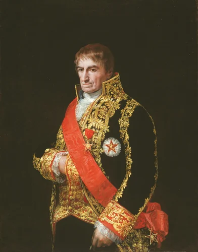 Portrait of General José Manuel Romero by Francisco José de Goya y Lucientes, painting, 1805-1815