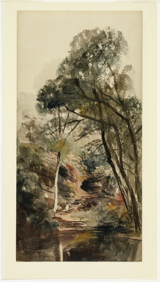 A Wooded River Landscape by Peter de Wint, other, 1839-1840