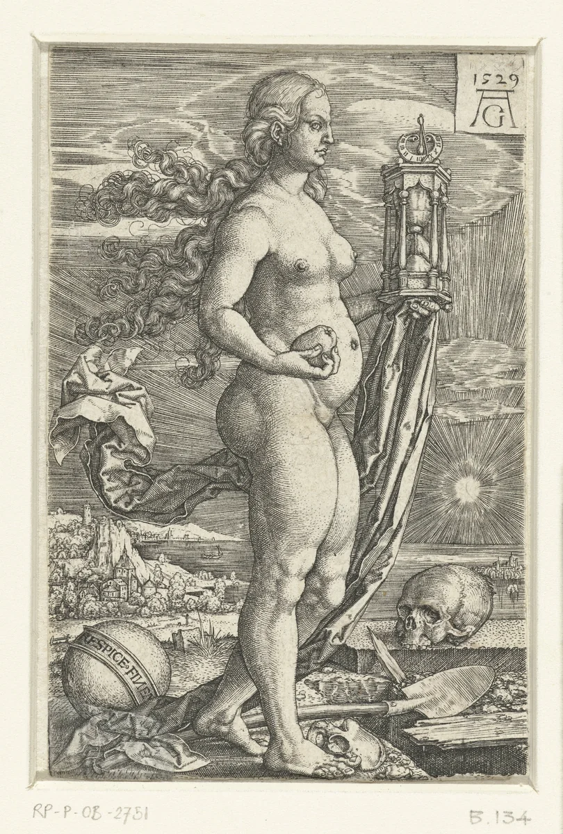Vergankelijkheid by Unknown, print, 1529