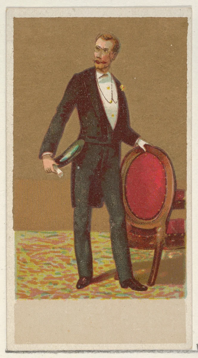 France, from the Natives in Costume series (N16), Teofani Issue, for Allen & Ginter Cigarettes Brands by Allen & Ginter, print, 1886-1900