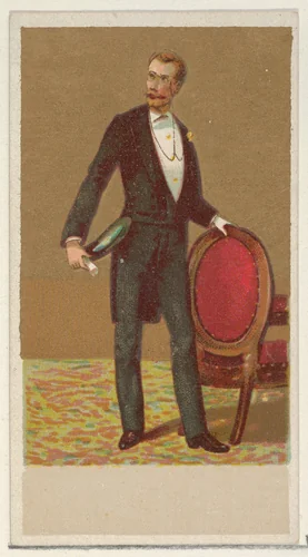 France, from the Natives in Costume series (N16), Teofani Issue, for Allen & Ginter Cigarettes Brands by Allen & Ginter, print, 1886-1900