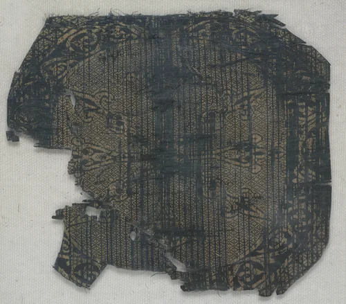 Silk Fragment by Unknown, textile, 900-999