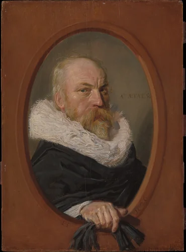 Petrus Scriverius (1576–1660) by Frans Hals, painting, 1626