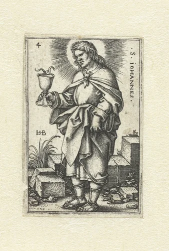 Johannes de Evangelist by Unknown, print, 1545-1546
