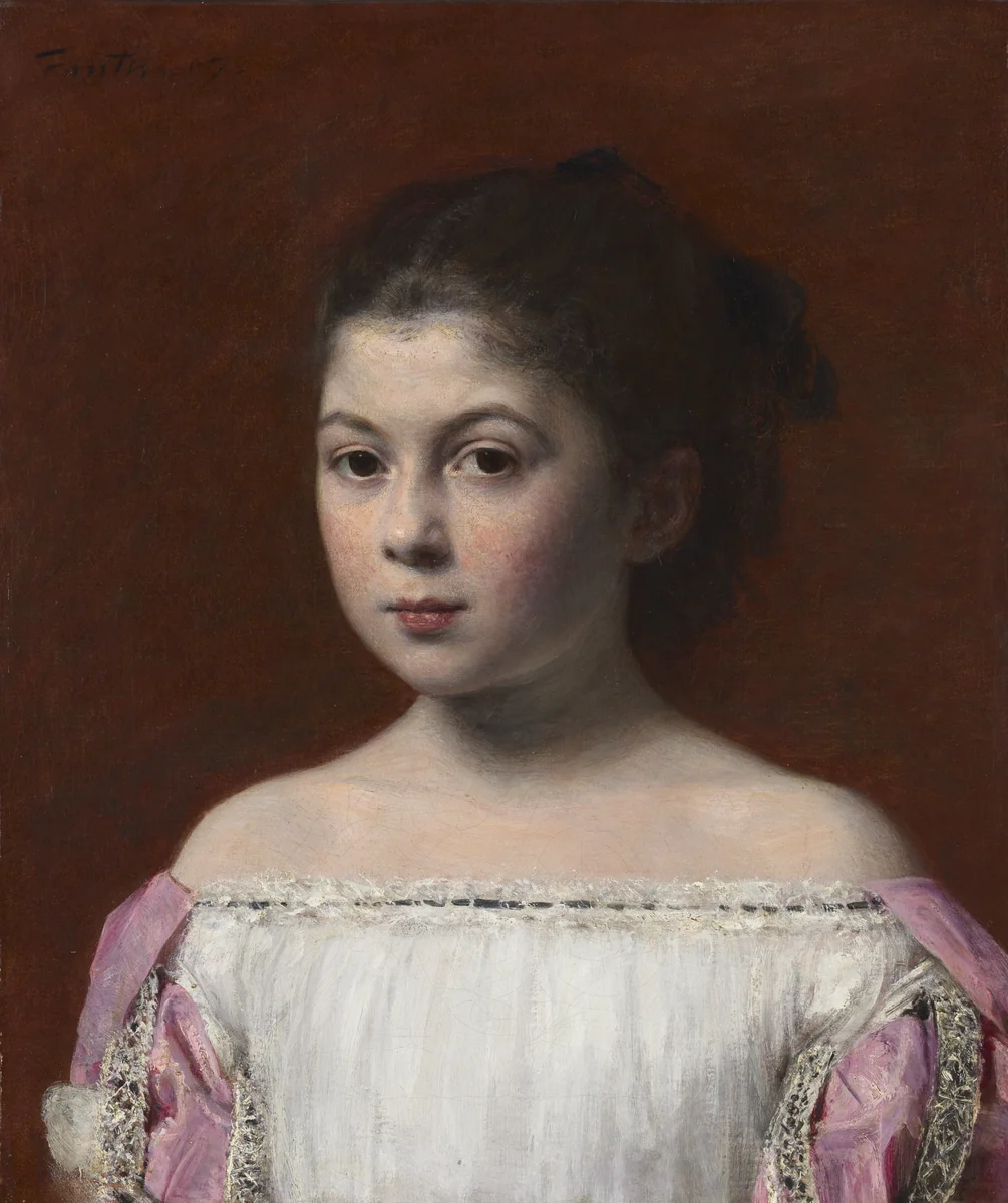 Marie-Yolande de Fitz-James by Henri Fantin-Latour, painting, 1867