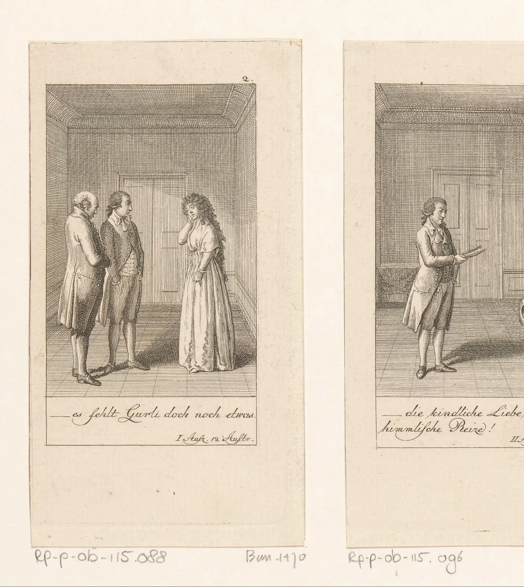 Kaberdar en Gurli in gesprek met Musaffery by Daniel Nikolaus Chodowiecki, print, 1790
